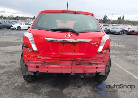 2013 Toyota Yaris Le из США, поврежденный, VIN JTDKTUD34DD556659